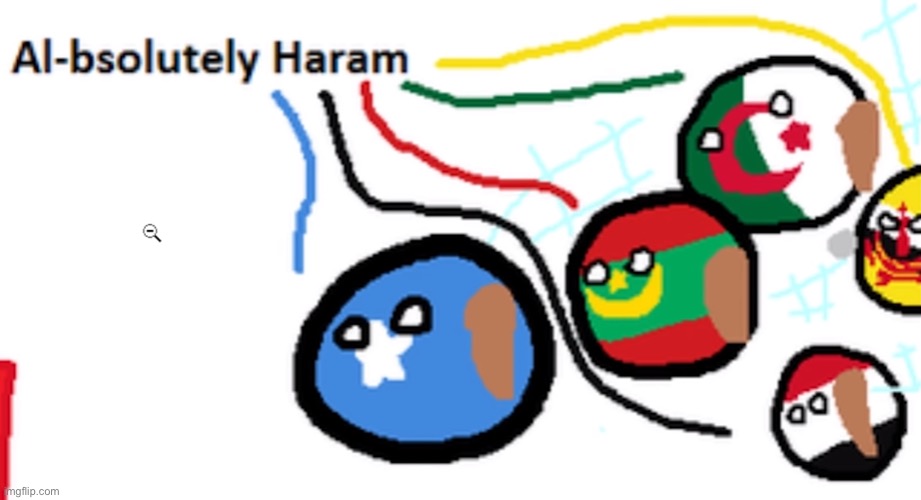 countryballs alb-solutely haram | image tagged in countryballs alb-solutely haram | made w/ Imgflip meme maker