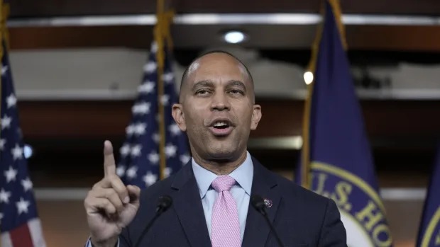 High Quality Hakeem Jeffries Blank Meme Template
