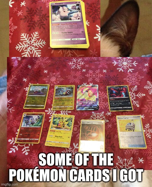 Think i got reverse rare Gallerian moltres and full art pidgeotV | SOME OF THE POKÉMON CARDS I GOT | image tagged in pokemon | made w/ Imgflip meme maker