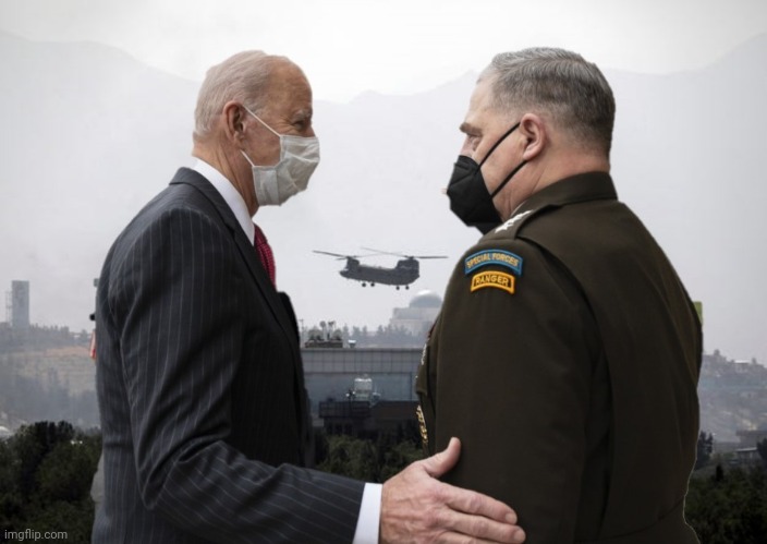 Joe Biden and General Milley | image tagged in joe biden and general milley | made w/ Imgflip meme maker