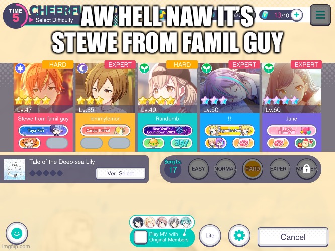 we lost btw i hate this game | AW HELL NAW IT’S STEWE FROM FAMIL GUY | made w/ Imgflip meme maker