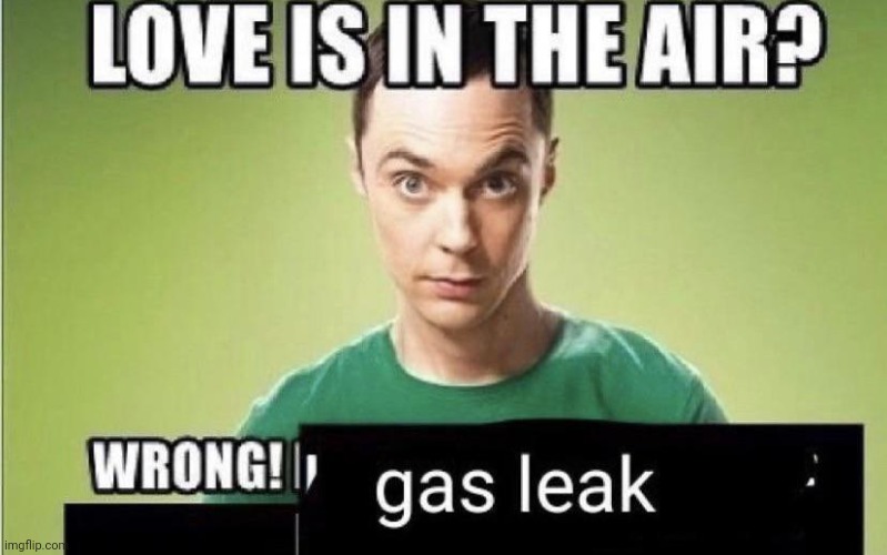 image tagged in gas leak | made w/ Imgflip meme maker