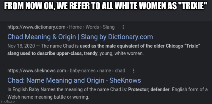 Chad Meaning & Origin  Slang by