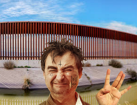 High Quality The Southern US Border Illegal Alien Blank Meme Template