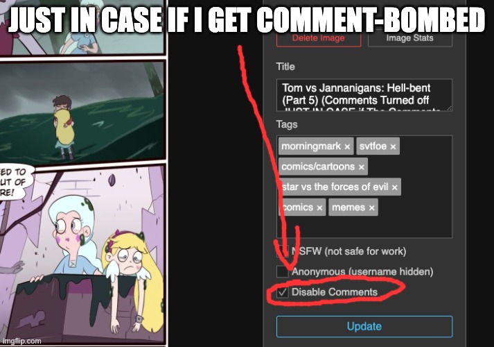 Just in Case | JUST IN CASE IF I GET COMMENT-BOMBED | image tagged in imgflip,justacheemsdoge,memes | made w/ Imgflip meme maker