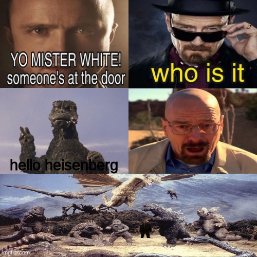 J | hello heisenberg | made w/ Imgflip meme maker