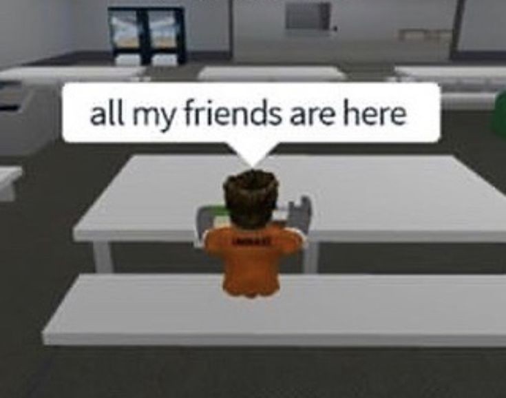 All my friends are here! Blank Meme Template