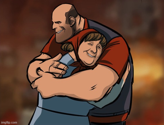 heavy and his mother | made w/ Imgflip meme maker