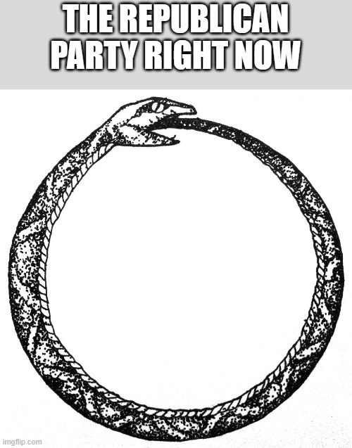 THE REPUBLICAN PARTY RIGHT NOW | made w/ Imgflip meme maker