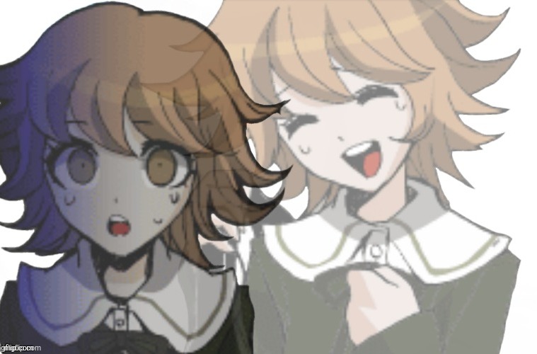 Chihiro laughs before realizing | image tagged in chihiro laughs before realizing | made w/ Imgflip meme maker
