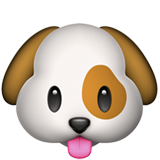 High Quality Puppy emoji Blank Meme Template