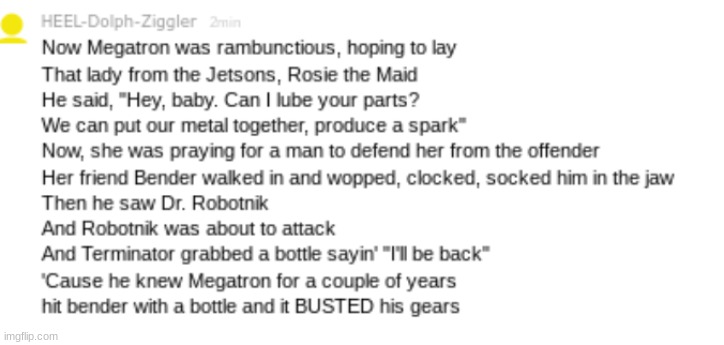 A robot story | made w/ Imgflip meme maker