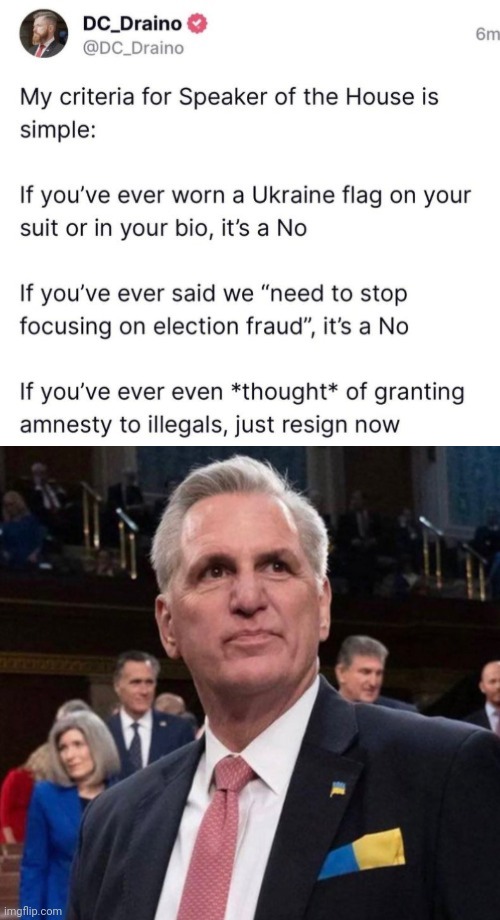 Just say no to Kevin McFarty | image tagged in politics,rino | made w/ Imgflip meme maker