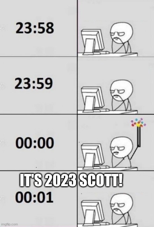 new year computer guy Imgflip