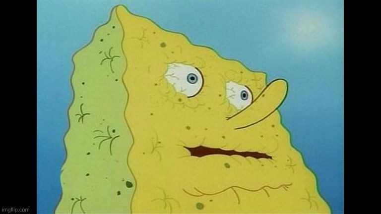 Spongebob Dying of thirst  | image tagged in spongebob dying of thirst | made w/ Imgflip meme maker