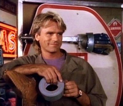 mcgyver duct tape Blank Meme Template