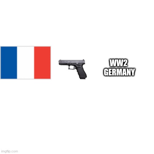 france vs germamy | WW2  GERMANY | image tagged in memes,blank transparent square | made w/ Imgflip meme maker