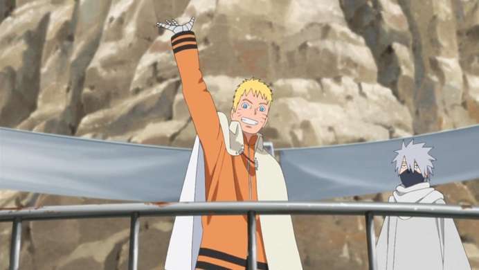 Naruto Waving Blank Meme Template