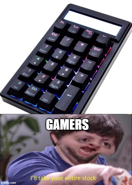 gamers be like | GAMERS | image tagged in i'll take your entire stock,gaming | made w/ Imgflip meme maker