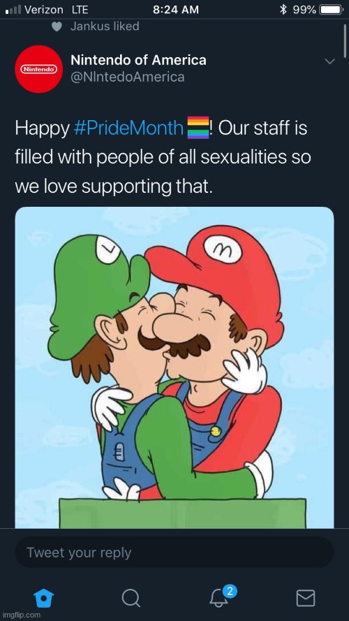 this is not a real tweet /j | image tagged in mario,luigi,nintendo,wtf | made w/ Imgflip meme maker