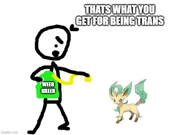 THATS WHAT YOU GET FOR BEING TRANS; WEED
KILLER | made w/ Imgflip meme maker