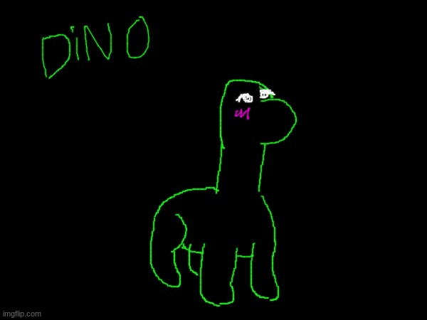 Idk i got bored | image tagged in dino | made w/ Imgflip meme maker