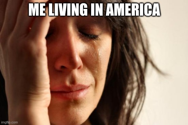 AMERICA | ME LIVING IN AMERICA | image tagged in memes,first world problems,fun,funny memes,fart | made w/ Imgflip meme maker