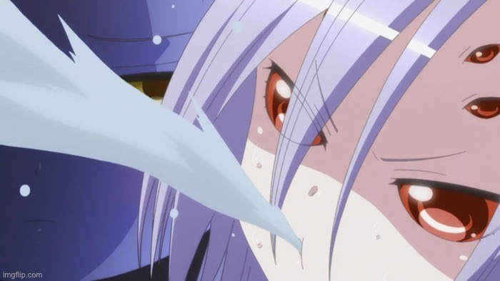 Rachnera Spitting | image tagged in rachnera spitting | made w/ Imgflip meme maker