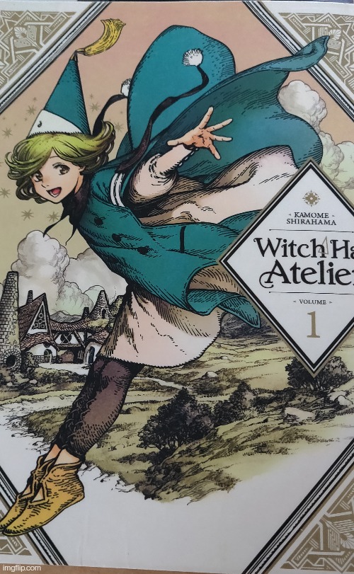 Found this at my school, definitely recommend (Witch Hat Atelier) | made w/ Imgflip meme maker