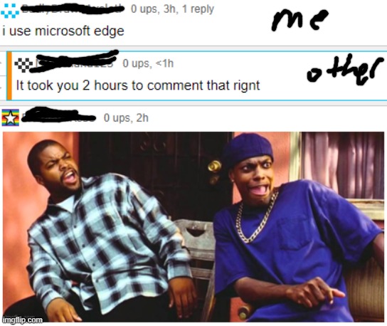yes, i am bad at grammar and need microsoft edge's spell check | made w/ Imgflip meme maker