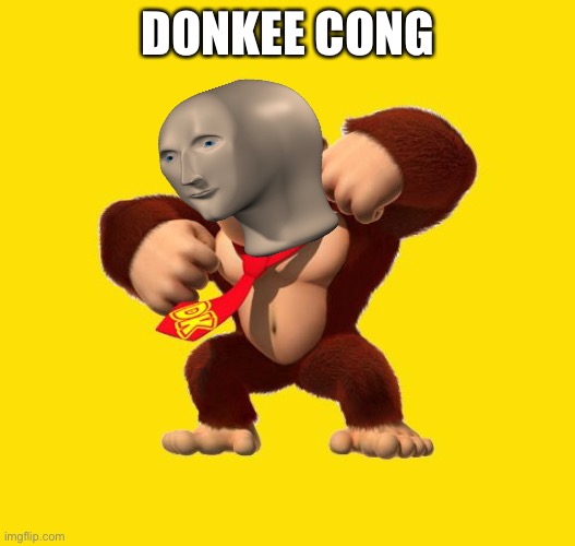 Donkey Kong | DONKEE CONG | image tagged in donkey kong | made w/ Imgflip meme maker