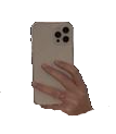 hand with phone Blank Meme Template