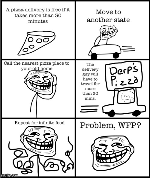 World hunger solved! | image tagged in pizza | made w/ Imgflip meme maker