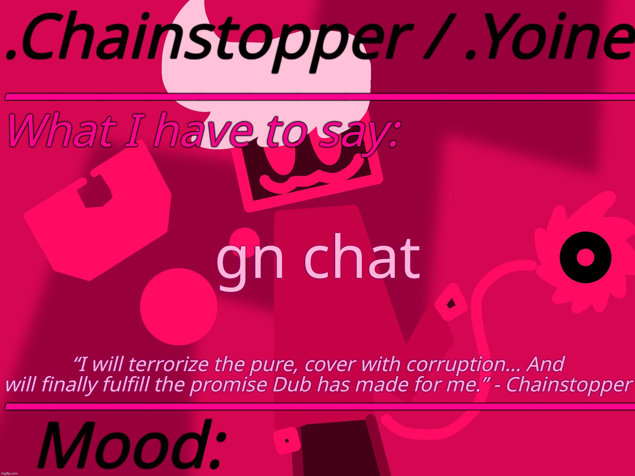 - | gn chat | made w/ Imgflip meme maker