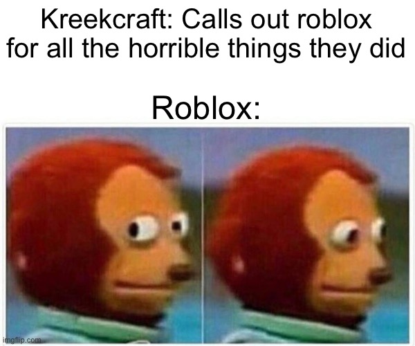 KreekCraft Calls Out ROBLOX 