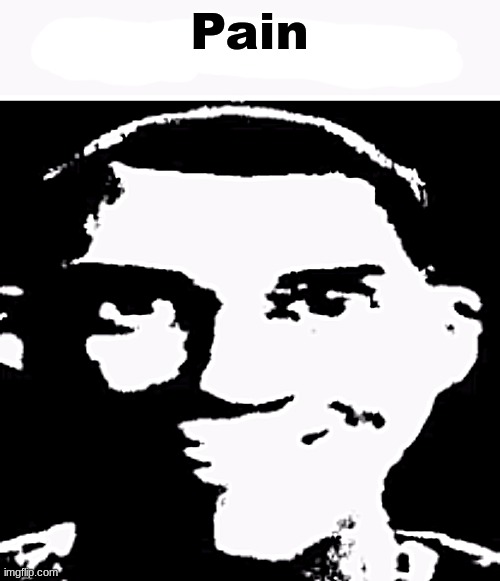 Can we ban this guy | Pain | image tagged in can we ban this guy | made w/ Imgflip meme maker