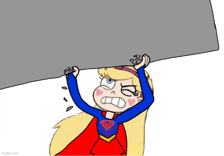 I’m drawing this, Don’t Move. | image tagged in supergirl,svtfoe,memes,star vs the forces of evil,star butterfly,fanart | made w/ Imgflip meme maker