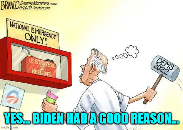 YES... BIDEN HAD A GOOD REASON... | made w/ Imgflip meme maker