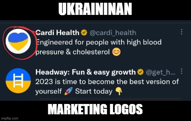 UKRAININAN MARKETING LOGOS | made w/ Imgflip meme maker