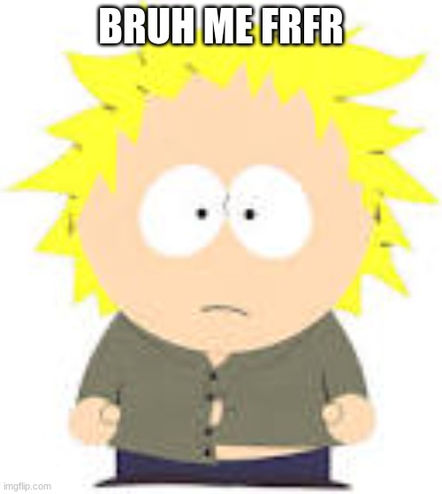 me | BRUH ME FRFR | image tagged in south pakr | made w/ Imgflip meme maker