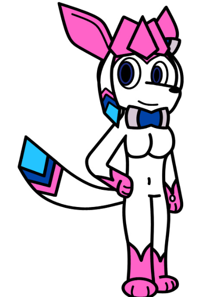 sylceon anthro Blank Meme Template