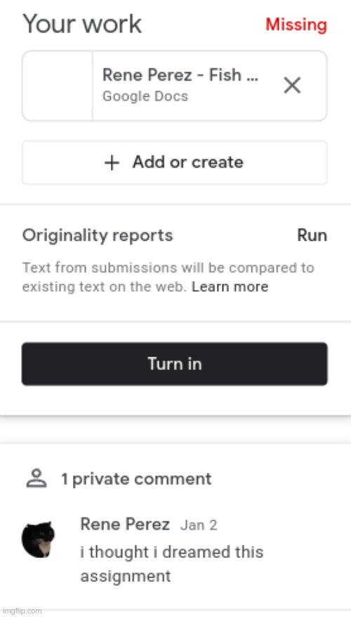 made w/ Imgflip meme maker