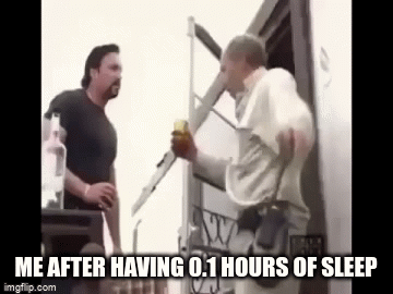 0.1 hours of sleep - Imgflip