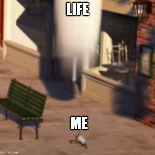 read this | LIFE; ME | image tagged in click,funny | made w/ Imgflip meme maker