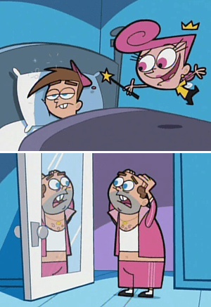 High Quality Fairly odd parents Blank Meme Template