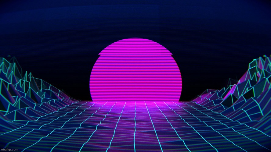 Retrowave meme background | image tagged in retrowave meme background | made w/ Imgflip meme maker
