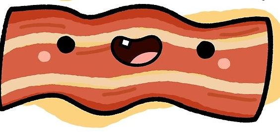 Simling bacon Blank Meme Template
