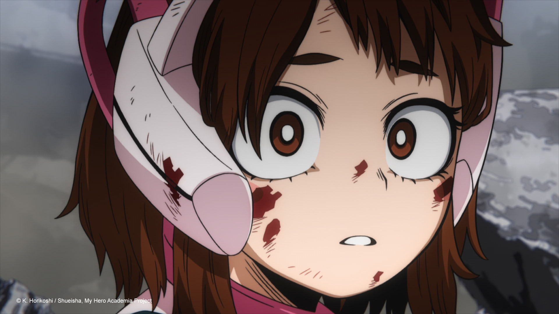 High Quality Ochako reaction Blank Meme Template