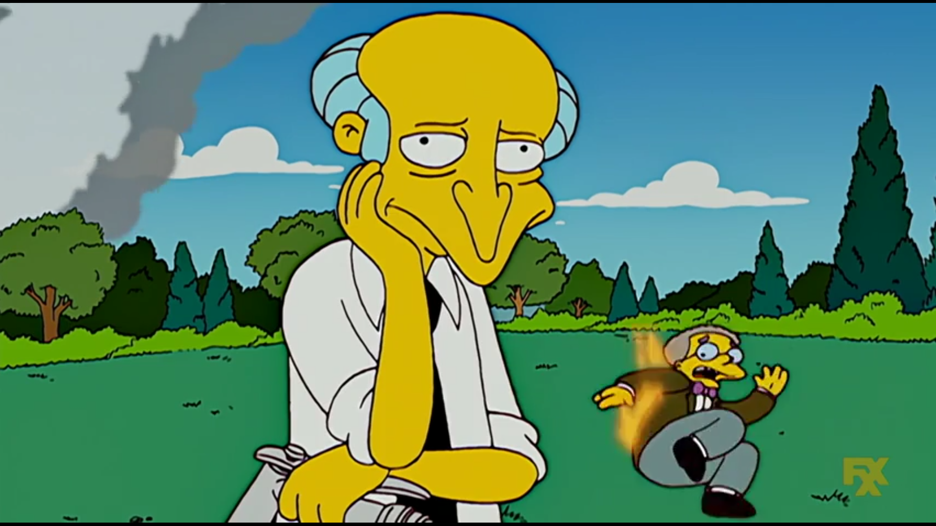 Mr. Burns & Smithers Blank Meme Template