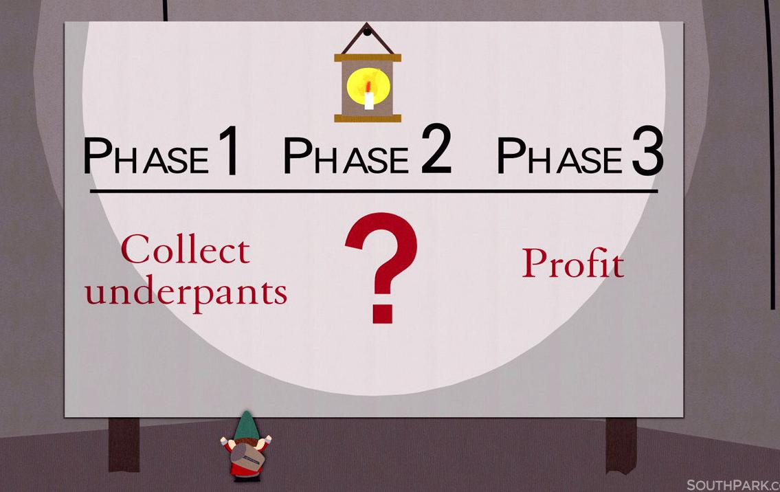 High Quality South Park Plan success three parts steps JPP Blank Meme Template